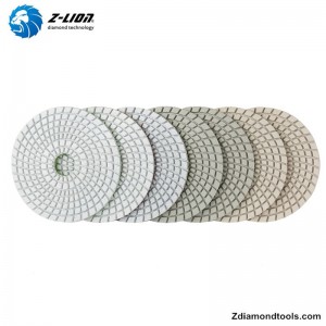 ZL-123CW алмазные полировальные подушки для кварцевого камня