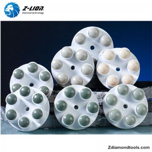 ZL-16Q 2-дюймовые алмазные полировальные подушки для бетона